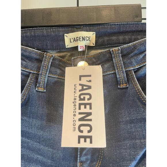 L'AGENCE Marguerite Skinny Leg Jeans - Size 25 - Picture 5 of 5